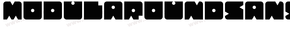 ModulaRoundSans Regular字体转换